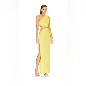 X revolve decker maxi dress